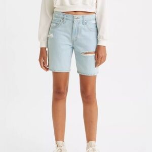 Levi’s Women’s Silver Tab Baggy Denim Shorts | Plot Twist (Light Blue) | Size 29